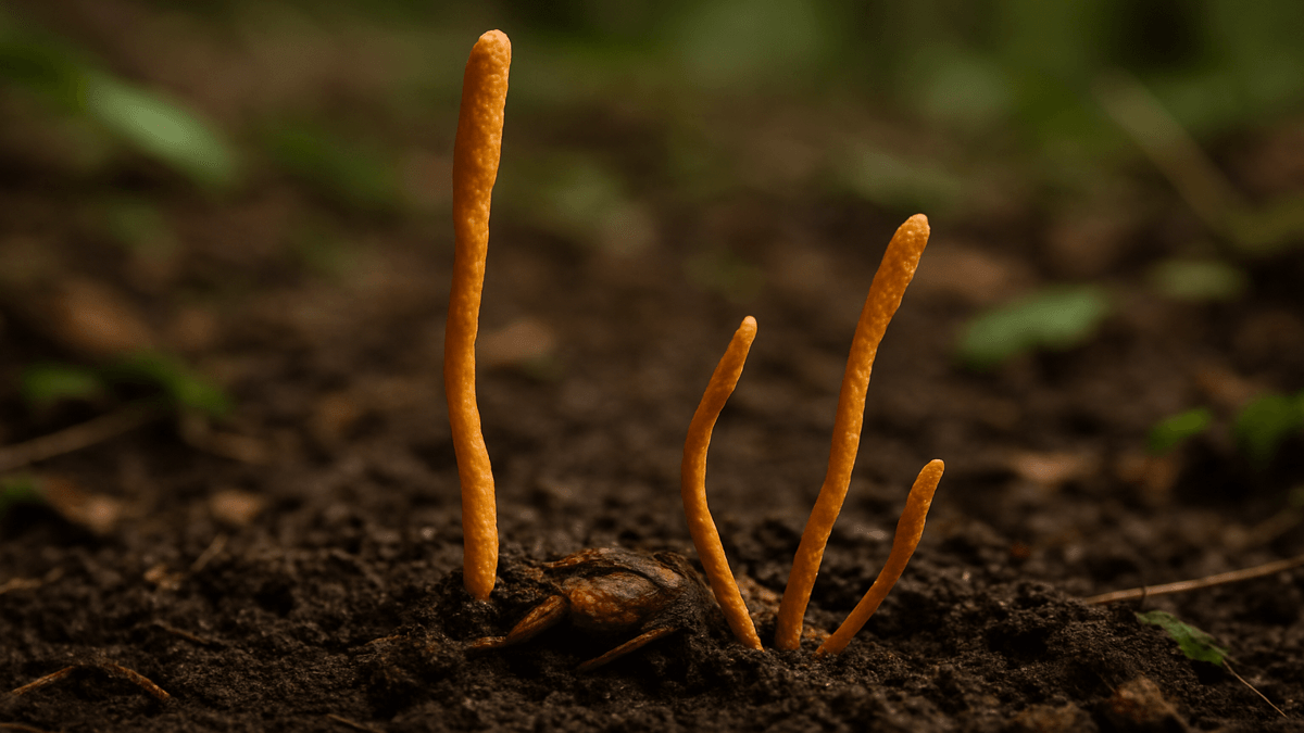 Cordyceps mushroom